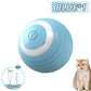 LEMEENQ Cat Interactive Ball Toy Auto Rolling Ball with Tail Rechargeable Smart Pet Interactive Toy Intelligent Mouse for Cat