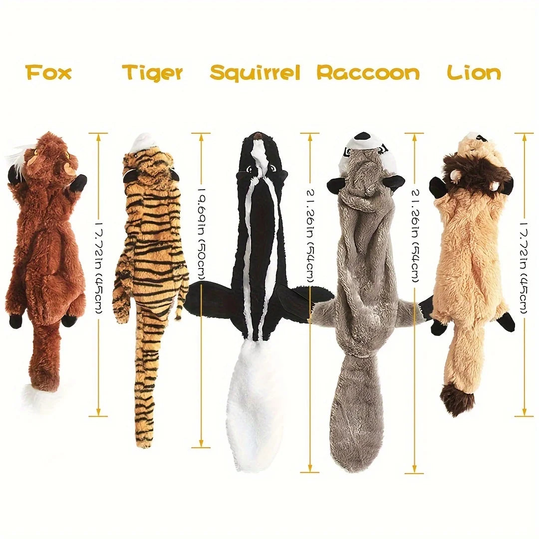 Squeaky Plush Dog Toy – Durable Soft Chew Toy for Small & Large Dogs, Interactive Teething Play, Perfect Pet Gift