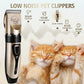 Pet Hair Trimmer Kit – Electric Grooming Clippers for Dogs & Cats, Rechargeable Precision Shaver for Professional Home Use