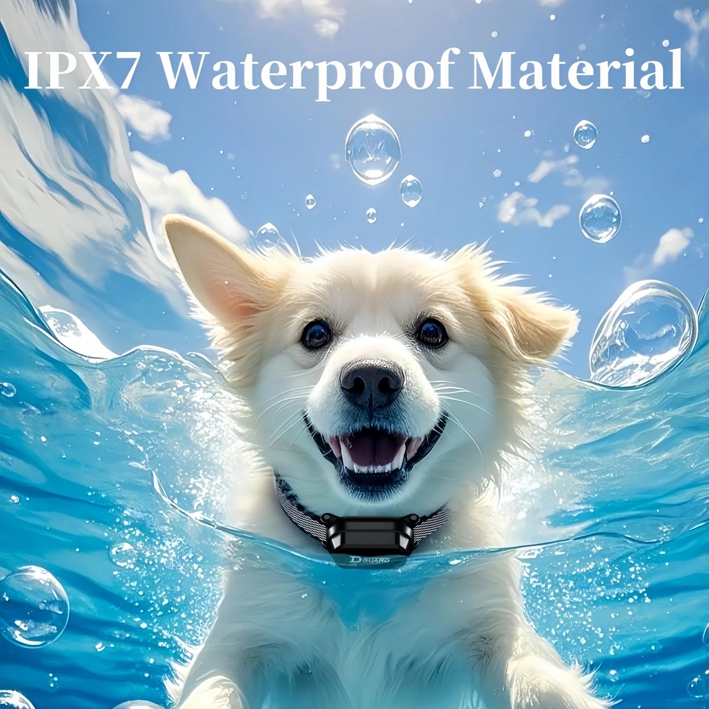 YHLC 800m Dog Training Collar – Waterproof Rechargeable Remote Trainer with LCD Display, Beep & Vibration for All Dog Sizes