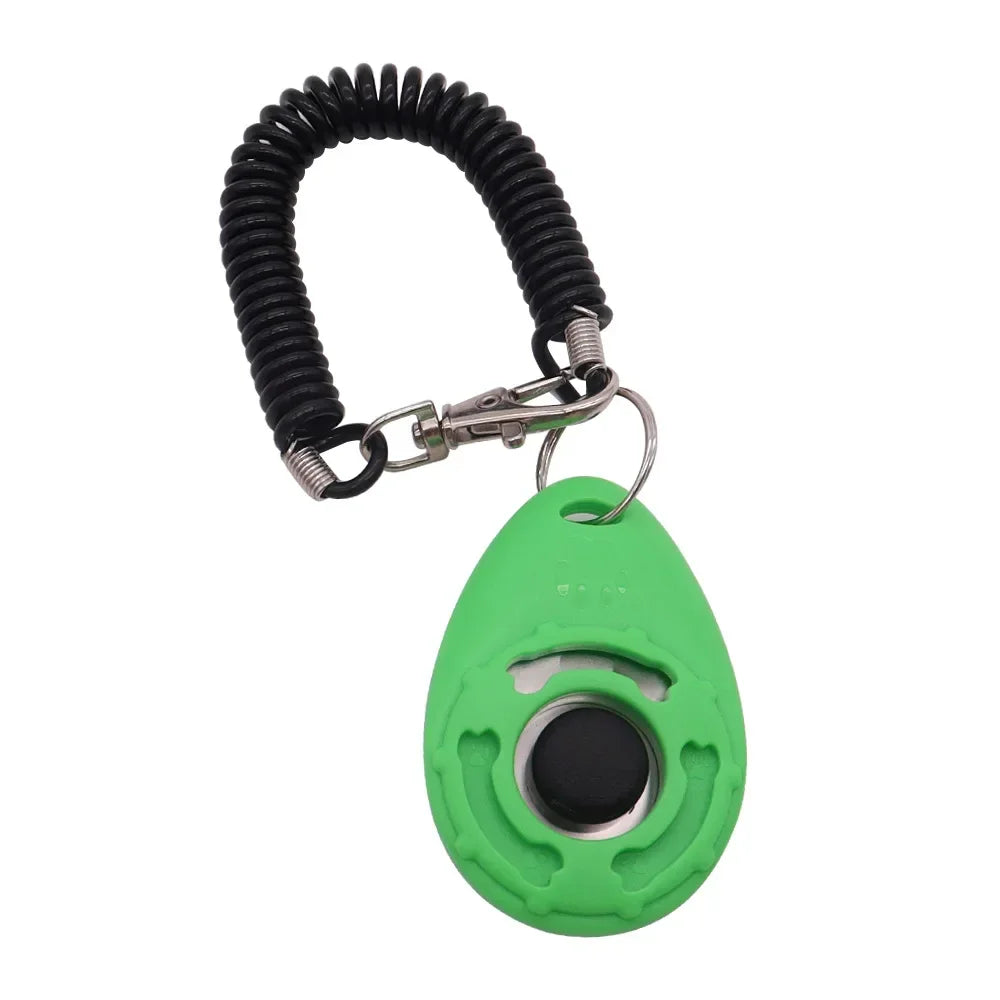 Dog Training Clicker – High-Quality Plastic Sound Trainer & Whistle Tool for Obedience, Bark Control & Positive Pet Training