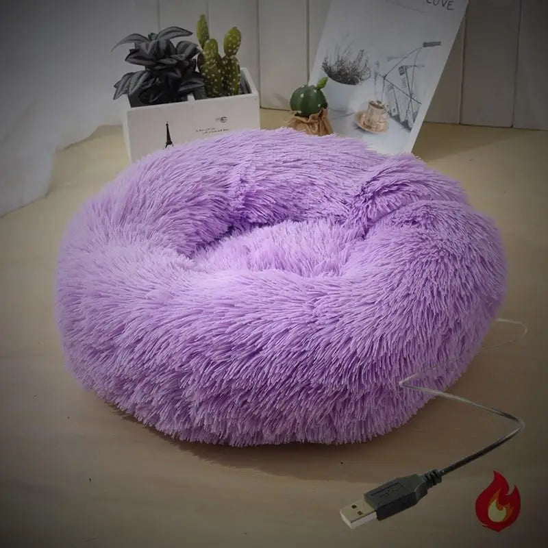 Pet Electric Blanket Heating Cat Bed Winter Thickened Cat and Dog Heating Pet Bed with USB Charging Pet Heating Pad