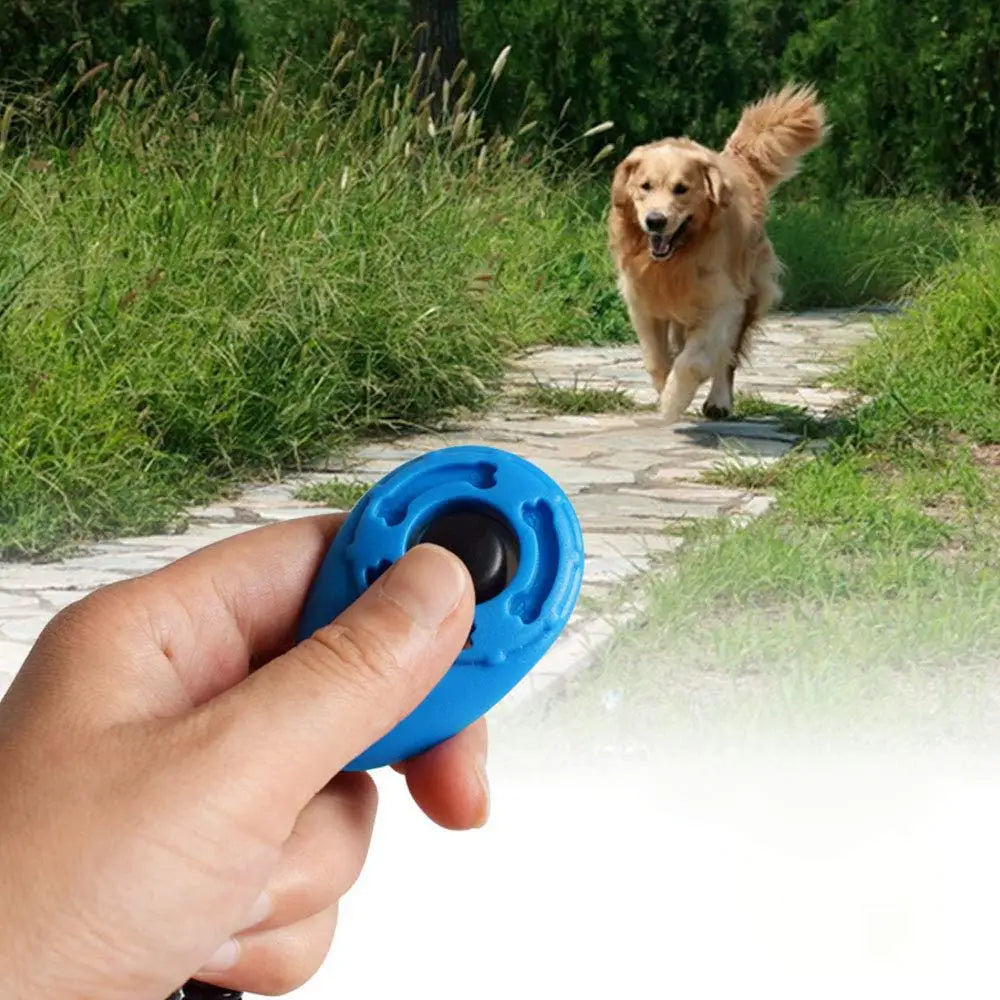 Dog Training Clicker – High-Quality Plastic Sound Trainer & Whistle Tool for Obedience, Bark Control & Positive Pet Training