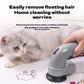 Portable Electric Cat and Dog Hair Vacuum Massage Clean Dual Purpose Cleaner Device  Cleaning Vacuum Cleaner Cat Grooming Tools