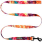 Rainbow Tie-Dye Dog Collar & Leash Set – Adjustable Pet Collar for XS, Small, Medium & Large Dogs, Stylish & Durable Design