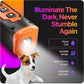 ABQP Ultrasonic Dog Repeller – 2023 Rechargeable Anti-Bark & Training Device with LED Flashlight, 50ft Range