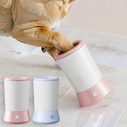 Automatic Dog Paw Cleaner – USB Rechargeable Electric Paw Washer & Massager, Portable Pet Paw Cleaning Cup