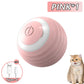 LEMEENQ Cat Interactive Ball Toy Auto Rolling Ball with Tail Rechargeable Smart Pet Interactive Toy Intelligent Mouse for Cat