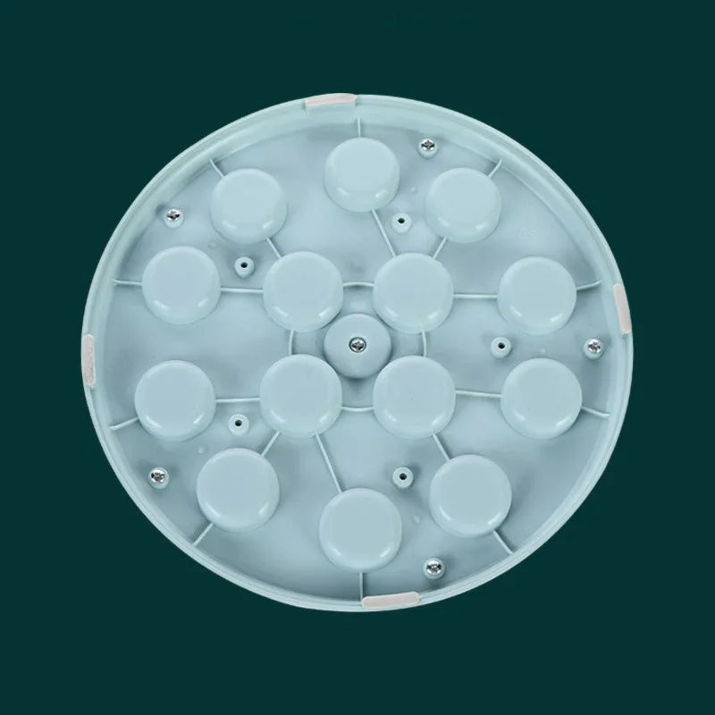 Smart Wheel Slow Feeder Puzzle Toy – Interactive Food Dispenser Tray for Dogs & Cats, Anti-Choke Pet Feeding Bowl